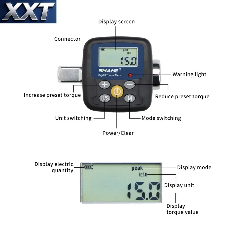 XXT Shahe Digital Torque Wrenc - đánh giá và giá Torque Wrench